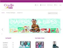 Tablet Screenshot of cradlepalkiddies.com